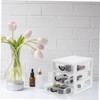 KOMBIUDA Organizer Box Elegant Storage for Cosmetics and Stationery for