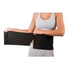 GoFit Waist Away Neoprene Waist Reducing Belt,Black,One Size