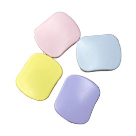 Howinn 4 Pack Contact Lens Case Cute, Colorful Contact Case with Mirror Tweezers Remover Tool, Outdoor Mini Contact Lens Soak Storage Kit for Travel & Home