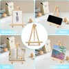 26 PCS 9 Inches Tabletop Easels,Wood Easels, Easel Stand for