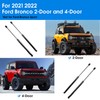 BESTAOO Front Hood Lift Supports Shocks for Ford Bronco Accessories