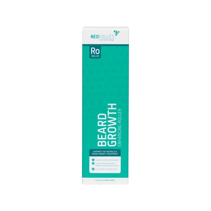 Neofollics Beard Growth Promoter Roller | Activates and Stimulates Beard