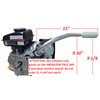 Center Rear Exhaust With Muffler for: Predator 3HP 79cc from
