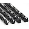 RAYSON Pack of 40 Black 125-200 Sheets 21 Rings 16mm