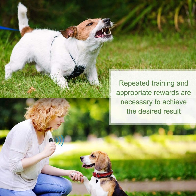 Ultrasonic Dog Barking Deterrent,MODUS 2 in 1 Dog Training and