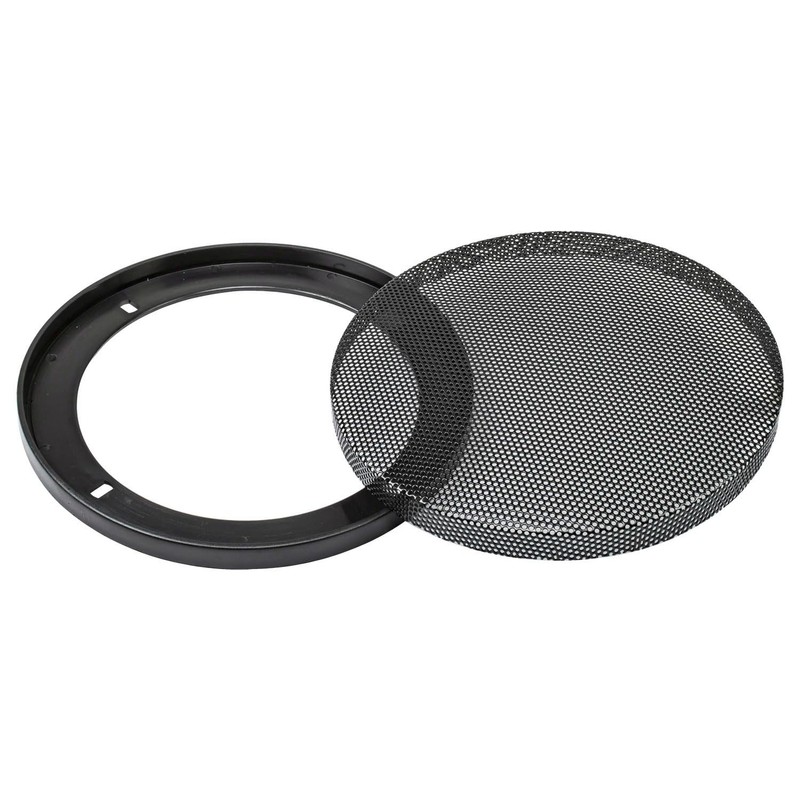 Speaker-Abdeckgitter / - Grill 130 mm Black (Record), 2 Teilig
