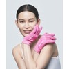 PURECODE Moisturizing Gel Gloves for Dry Skin, S-M (Pink)