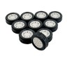 10pcs Toy Car Wheels 20mm Rubber Tire for DIY Model