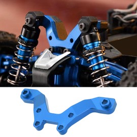eMagTech 1x RC Buggy Front Shock Tower Plate Aluminium 7075 Upgrade Parts Compatible with ARRMA 1/18 Typhon Grom 380 Brushed 4X4 Small Scale Buggy RTR (ARA2106), Blue