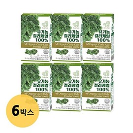 닥터에이드 유기농 컬리케일100 6박스(12주) Dr. Aid Organic Curly Kale 100 6 Boxes (12 Weeks)