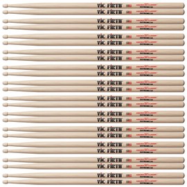 Vic Firth Extreme X5A Wood Tip Drum Stick (12 Pair Bundle)