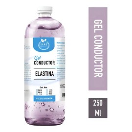 Gel Conductor Con Elastina Facial Y Corporal 250 Ml Sane                                                                                              