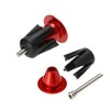 QitinDasen 2 Pairs Bike Handlebar End Plugs, Aluminum Bicycle Bar