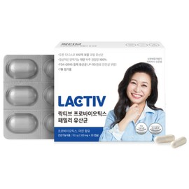 Lacticiv Probiotics Family Lactobacillus 10.5g, 30 tablets, 1 piece / 락티브 프로바이오틱스 패밀리 유산균 10.5g, 30정, 1개
