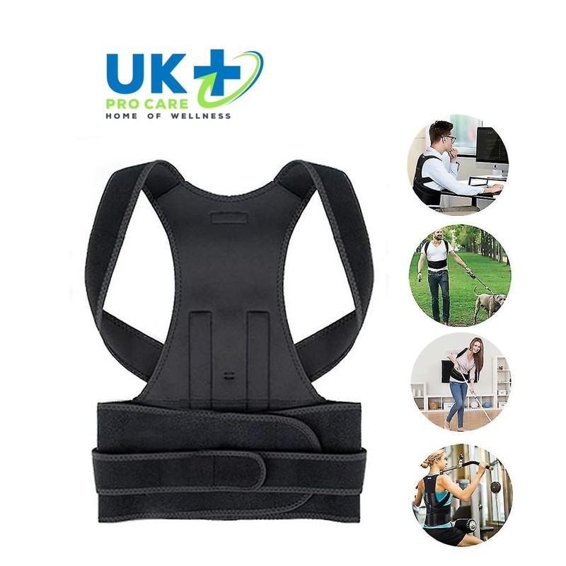 UK+ PRO CARE Posture Corrector Support for Men And Women,