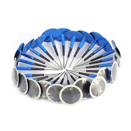 24pcs Tire Patches Puncture Repair Tire Repair Film for Radial Seal for Radial Bias Tire Radial Tire Puncture Repair Internal and External Simultaneous Repair for Automobiles Motorcycles Electric