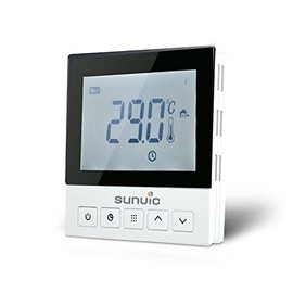 Sunvic WiFi S101 Smart Programmable Thermostat, 230 V, White