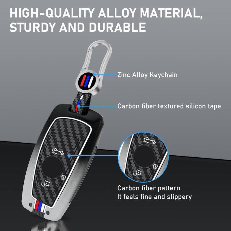 TTCR-II Car Key Case Gradient, Black and white gradient