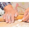 Helen's Asian Kitchen Dumpling Rolling Pin 10-Inches Natural Bamboo
