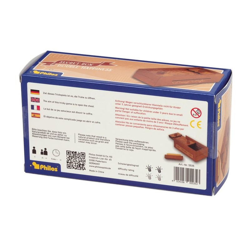 Philos 5535 Secret Box Double Happiness