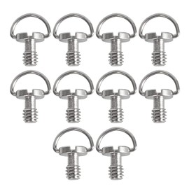 Tripod Screw, Thread 1/4 Inch Tripod Screw, Camera Tripod Quick Release Screw, 1/4 Inch Camera Mounting Screw, for Camera Tripod, Monopod, Quick Release Plate, Pack of 10