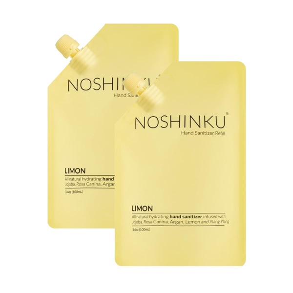 Noshinku Noshinku Pocket Hand Sanitizer Spray Refill Pouch, Natural Moisturizing