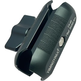 YIMINGYINUO Double Socket Arm RAM Mount B Size 1" Ball Component Phone Mount for Motorcycle/Motorcycle/ATV (Emerald, Short Arm)