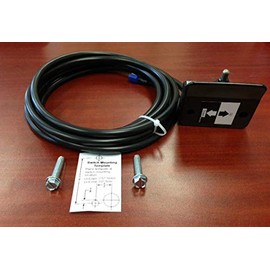 Waltco Liftgate Switch - Push Button, Black, Automatic Operation