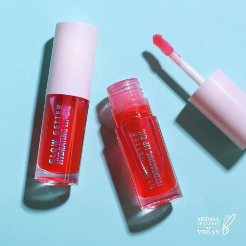 Moira Aceite Hidratante Para Labios Glow Getter Juicy Red Acabado
