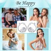Cute Animal Earrings Capybara/Dragon/Butterfly/Panda/Cat Hoop/Stud/Dangle Drop Earrings for Women 925