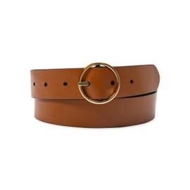 Cole Haan Women's Two-in-One Reversible Dress Belt, Black/Tan, X-Large