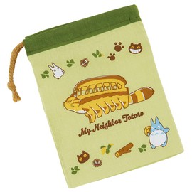 Skater KB63C Lunchbox Cup Bag Ghibli Totoro Cat Bus Boys Girls