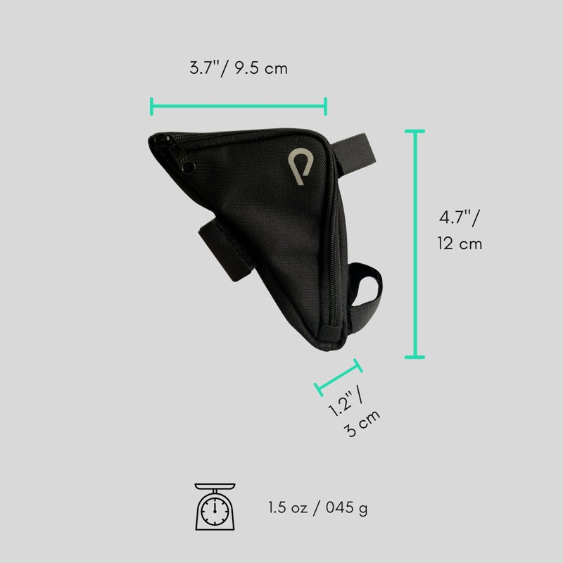 Vincita Boomerang Bag - Frame Bag for Brompton Bike -