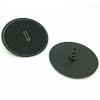 VVO Fasteners Plastic Floor Mat Holder Clip, Black (Pack of