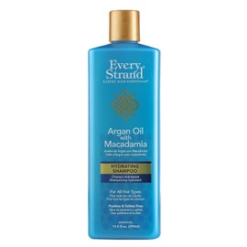 Every Strand Shampoo Hidratante con Aceite de Argan con Macadamia 399Ml