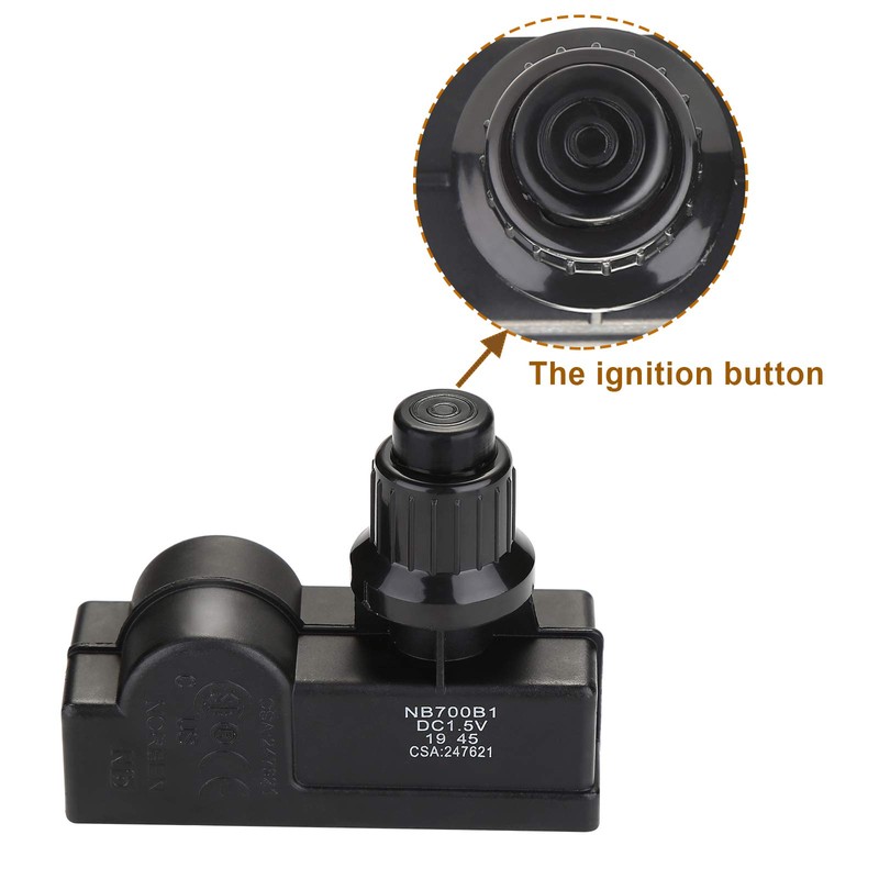 WADEO Fire Pit Grill Igniter Kit, Grill Igniter Replacement with