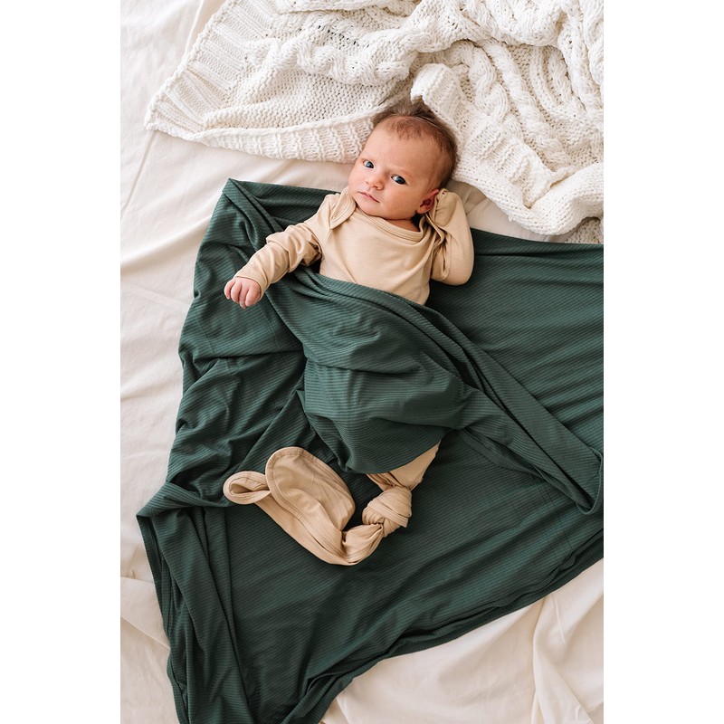 Wallaby Kids Super Soft Large Swaddle (Sage)