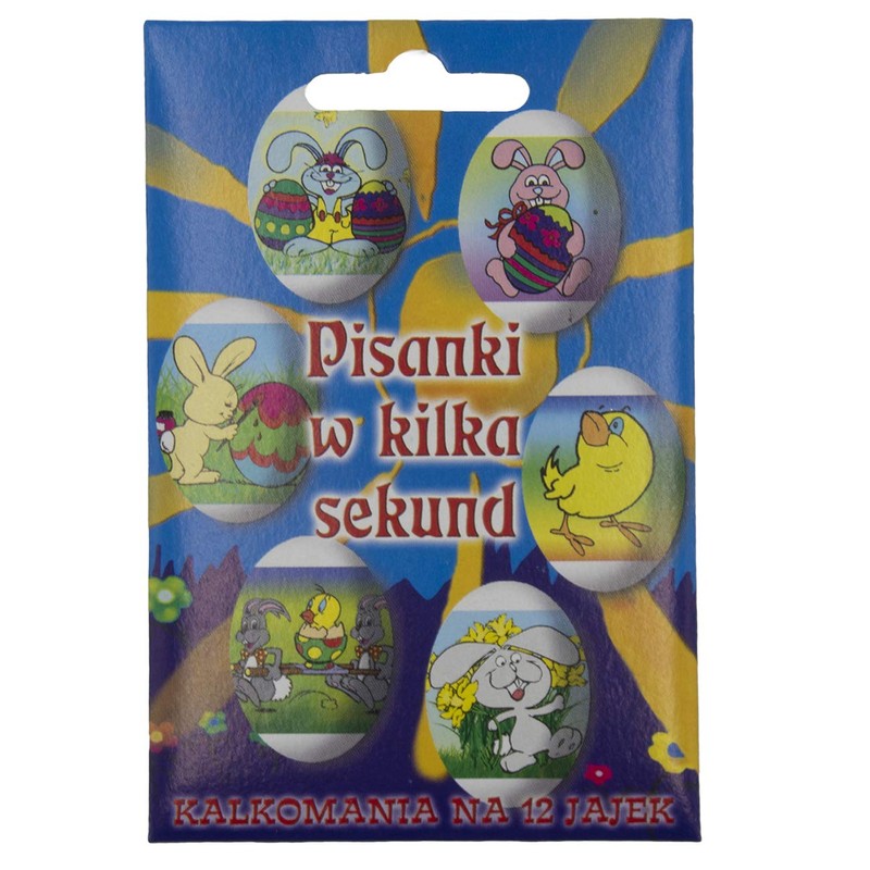 48 Easter Eggs Shrink Wraps Sleeve Decoration (Funny)