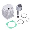 Akozon Cylinder Piston Kit Sealing Pin Set Replacement for 49cc