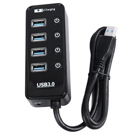 USB 3.0 Hub USB C Hub Multiport Adapter ABS Drive Free Accessory for Charging Computer PC