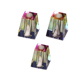 Glutkiller Rainbow Glass Ashtray (Assorted Rainbow - Pack of 3)