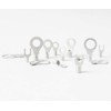 RockDIG 260PCS AWG 22-16 16-14 12-10 Copper Ring Fork Terminals