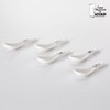 Moomin Friends Ceramic Udon Spoon 5-Piece Set / 무민 프렌즈