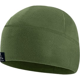 Temple Tape Tactical Fleece Watch Cap Beanie - OD Green