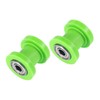 Partuto 2 Pcs Universal Chain Pulley Roller Slider - Rubber