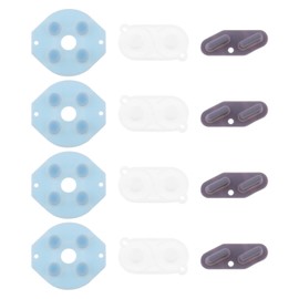 The Lord of the Tools 4 Sets Buttons Contact Conductive Pads Replacement Repair Part Compatible with Gameboy Classic