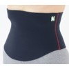 Health POINT (Healthpoint) Sports 腹巻ki M-L Black 1009R