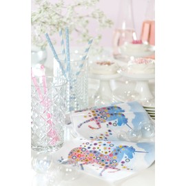 Boston International IHR Paper Lunch Napkins, 6.5" x 6.5", Magic Unicorn