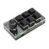 6 Key Mini Keypad with Knob Blue Switch Wired USB