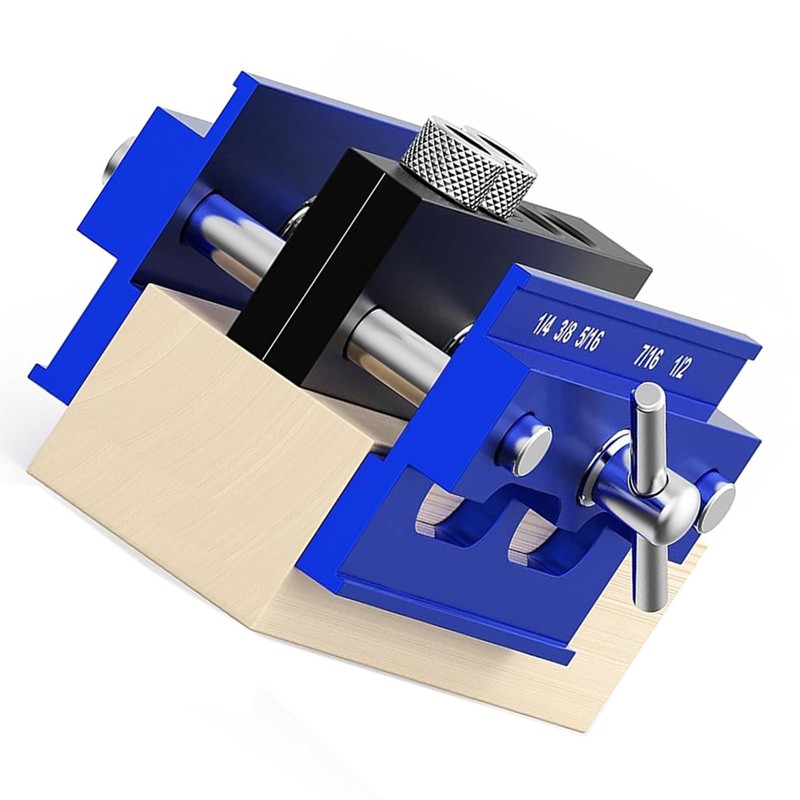 Self Centering Doweling Jig Kit, Adjustable Width Dowel Jig for